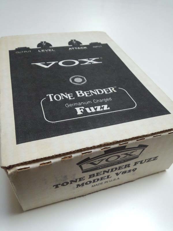 VOX TONE BENDER V829: 【 kenzo-7 ブログ 】